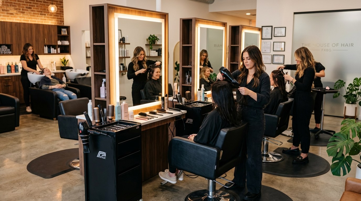 Illustration of The House of Hair FXBG, beauty salon in Fredericksburg, VA, photo 1 of 5
